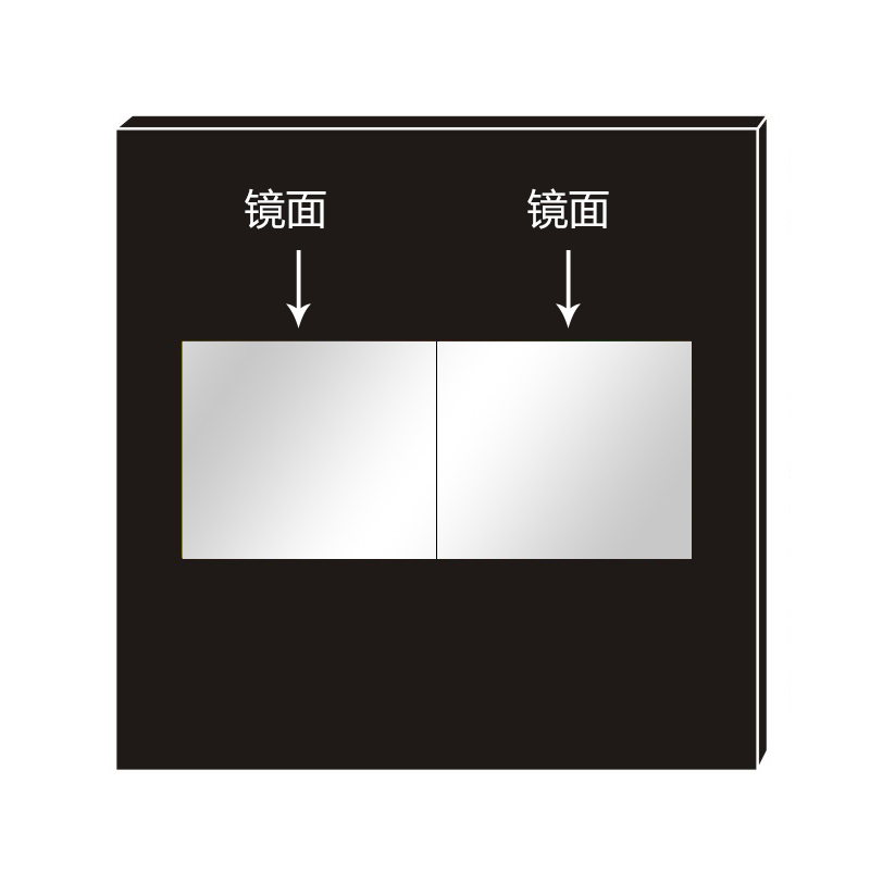 狭缝干涉片单缝透射衍射光栅片教学演示量子波科研实验50x50mm - 图2