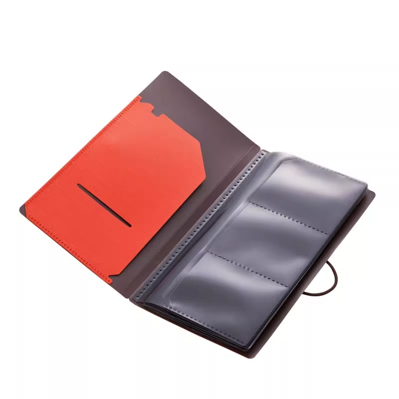 齐心 A7623 多功能卡片册 名片册差旅册商务出差旅行册收纳包证件包护照卡办公 - 图2