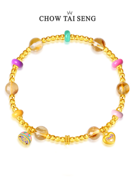 【生日礼物】周大生木马手链纯银