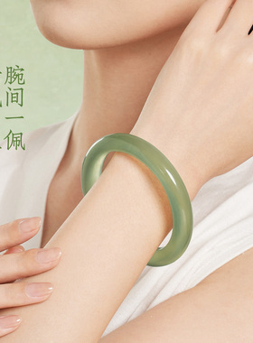 【生日礼物】周大生天青冻手镯子