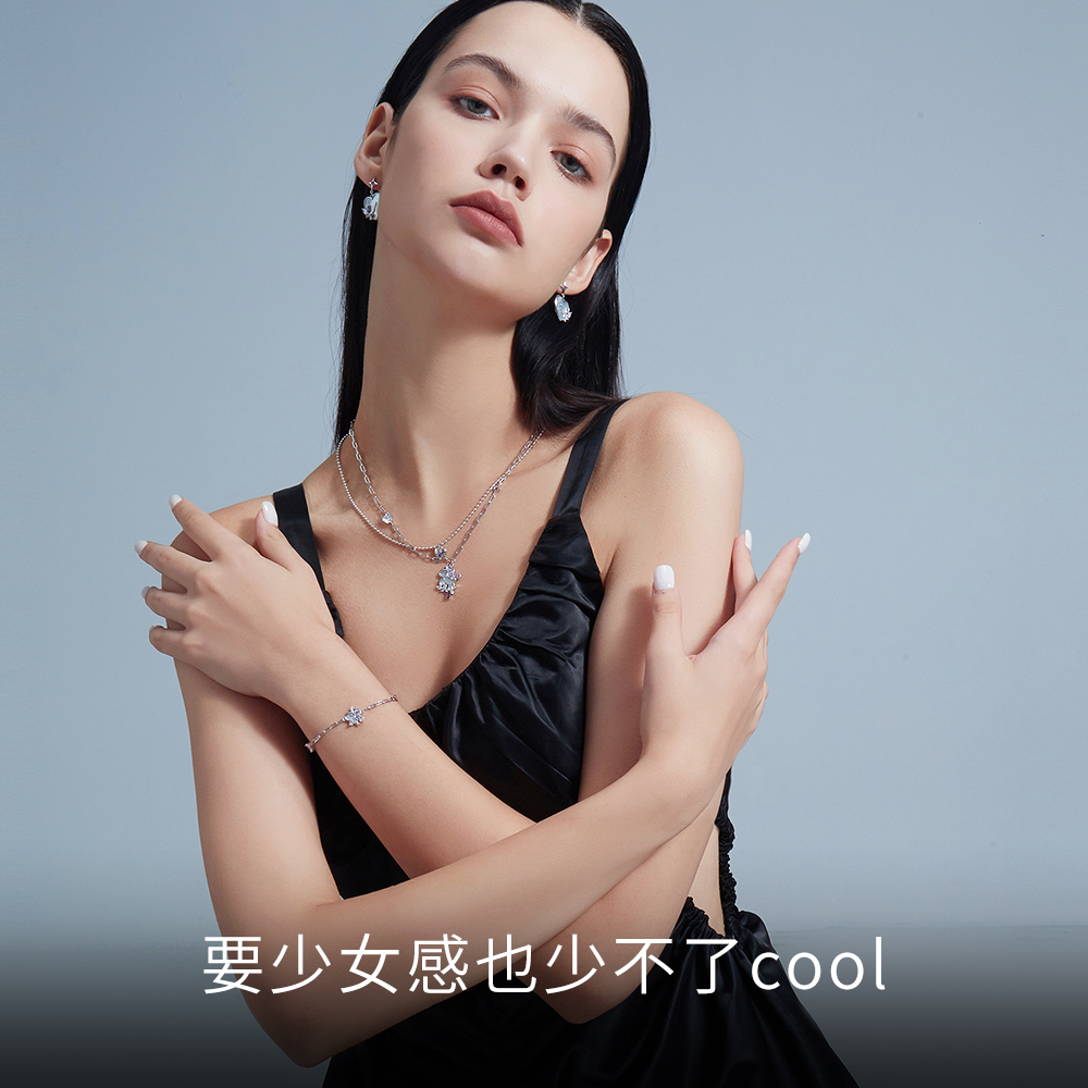 周大生独角兽女2023年新款小众手链 周大生饰品手链