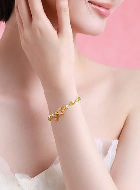 【圣诞礼物】周大生碎银子手链