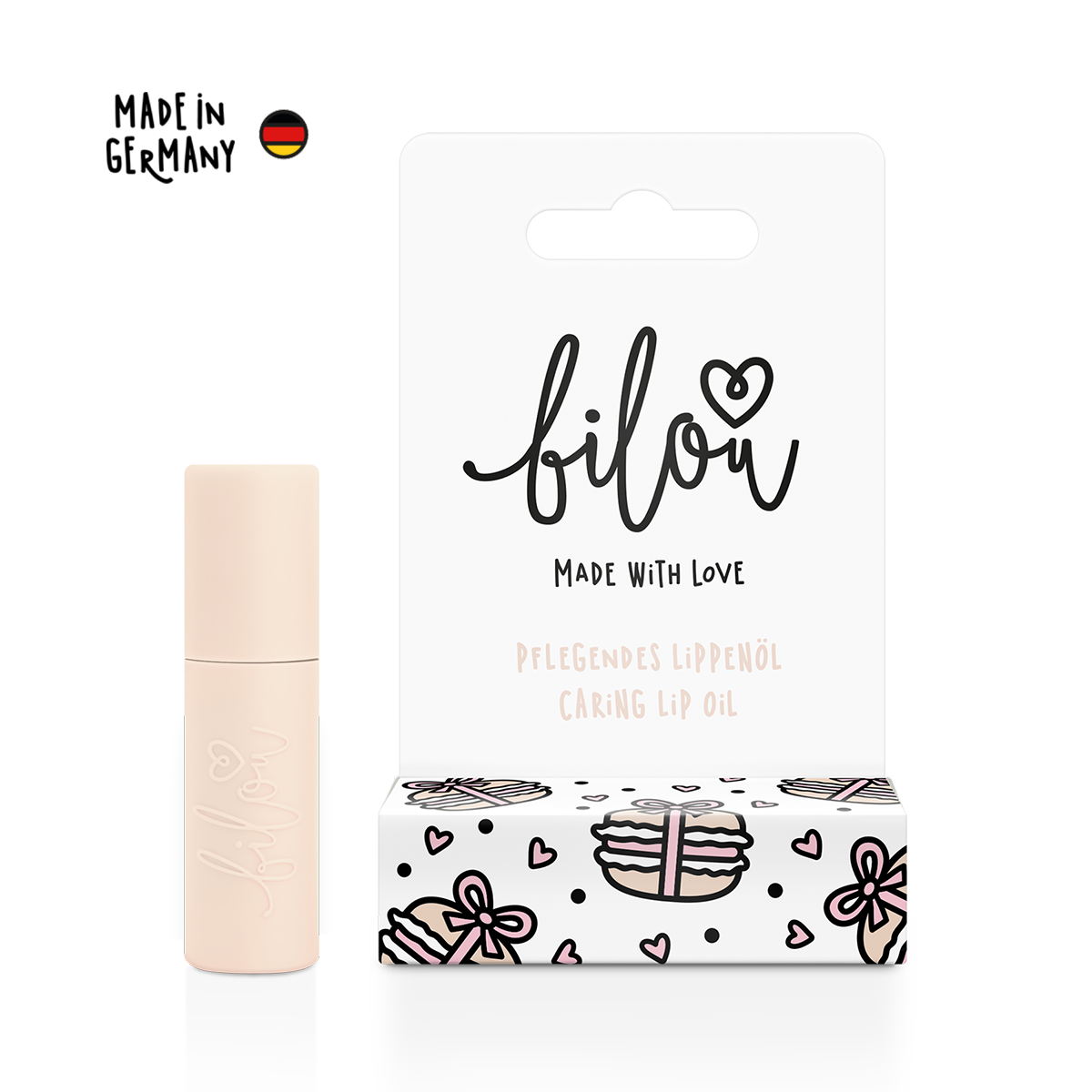 德国bilou甜的可以吃的唇蜜润唇膏 bilou个护海外润唇啫喱