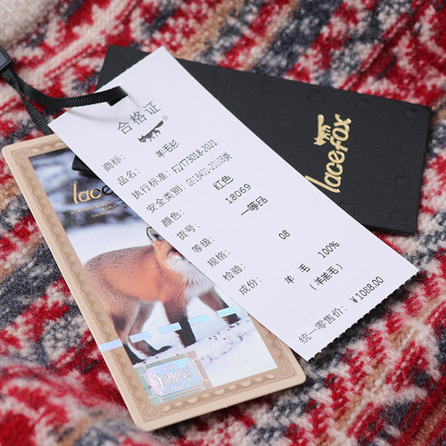 100%纯羊毛衫男加厚冬季保暖毛衣费尔岛提花针织衫美式重磅打底绒 - 图2