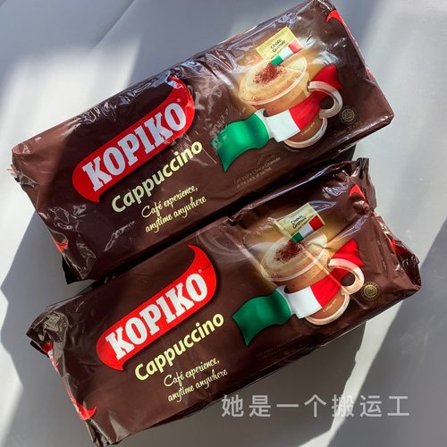 进口菲律宾可比克咖啡KOPIKO卡布奇诺cappuccino速溶咖啡25g30包 - 图1