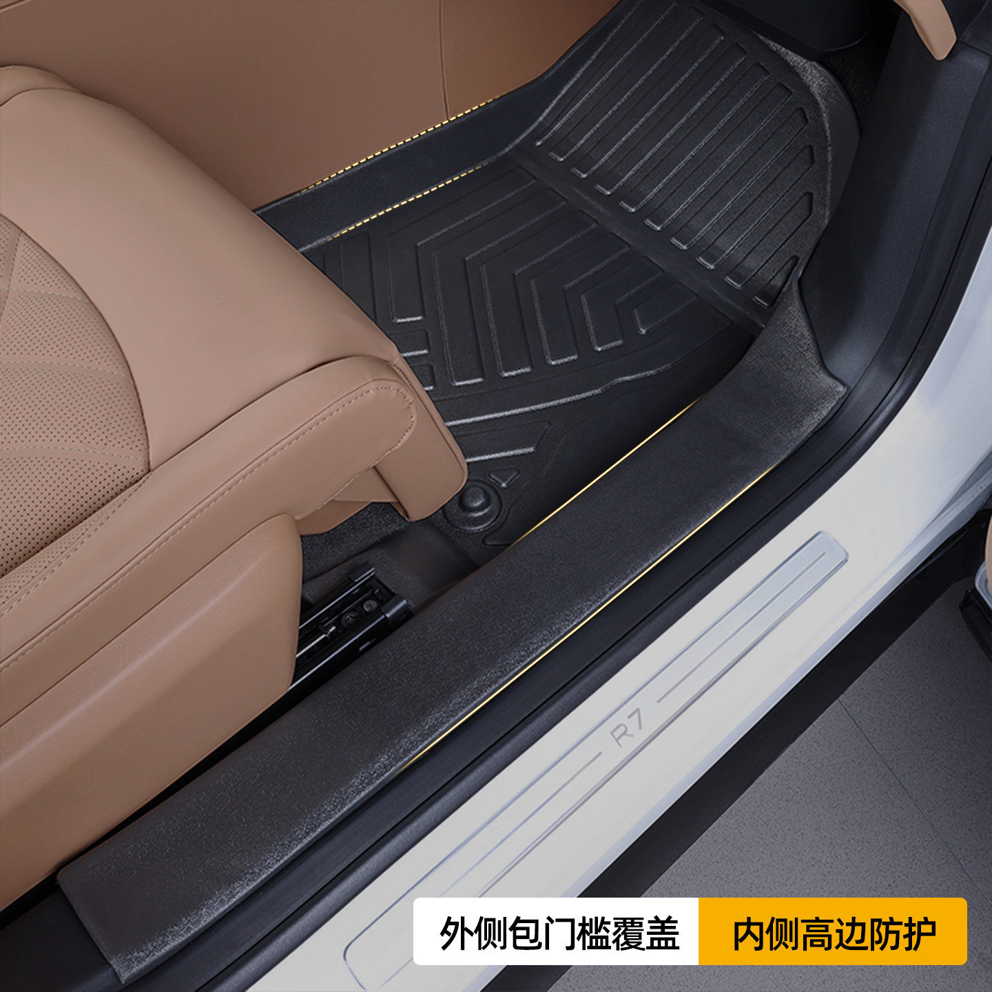 Suitable for Feifan r7er6f7 foot pads with full surround