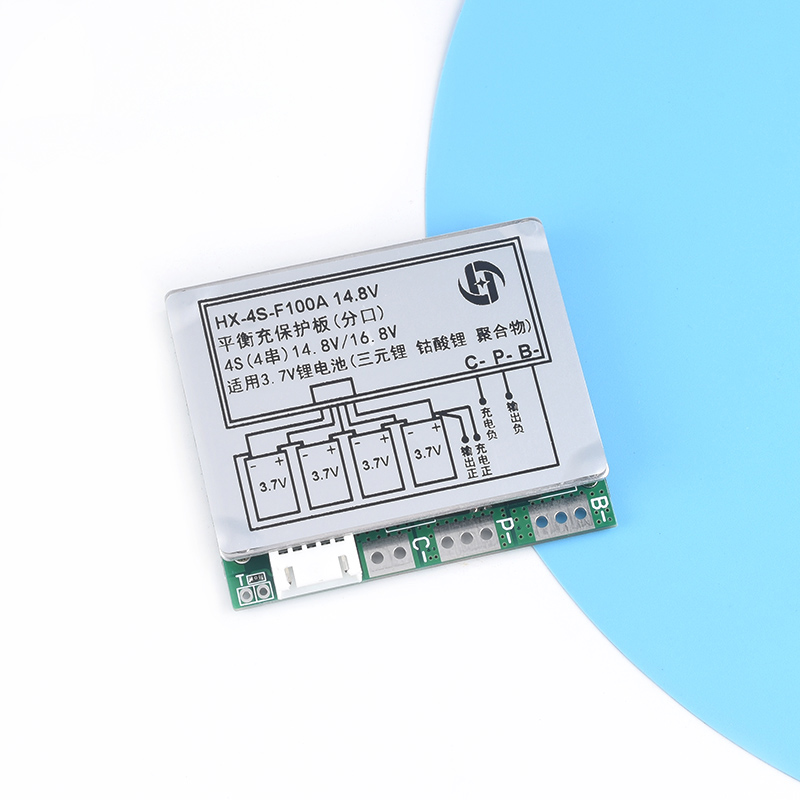 3.7V4串锂电平衡保护板186503A过充过放过流短路充电保护板模块 - 图0