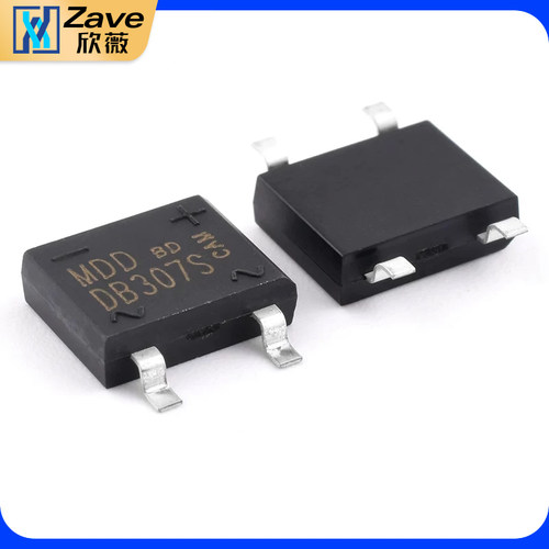 原装正品MDD辰达DB107S DB157S DB207S DB307S整流桥堆SOP-4 - 图3