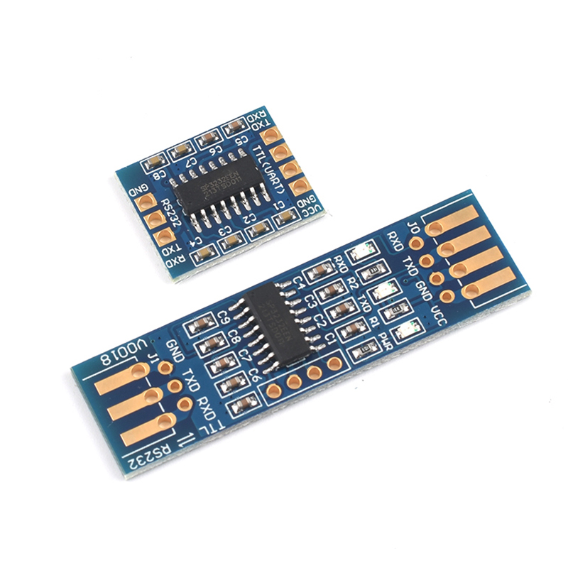 RS232 SP3232 TTL转RS232模块 RS232转TTL 刷机线串口模块 沉金板 - 图0