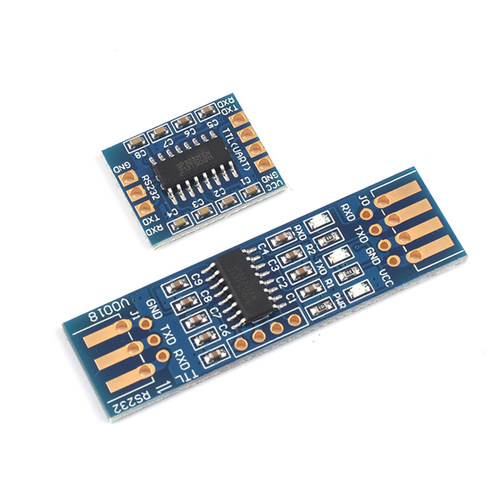 RS232 SP3232 TTL转RS232模块 RS232转TTL 刷机线串口模块 沉金板 - 图0