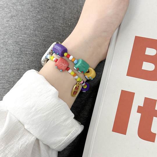 Convient au bracelet de montre applewatch petit monstre dopamine