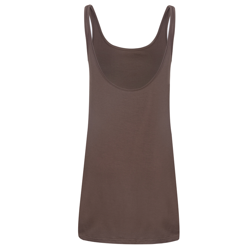 2023夏季无袖兰精莫代尔带胸垫睡裙 悦琼睡裙