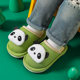 Cartoon children's autumn and winter linen slippers