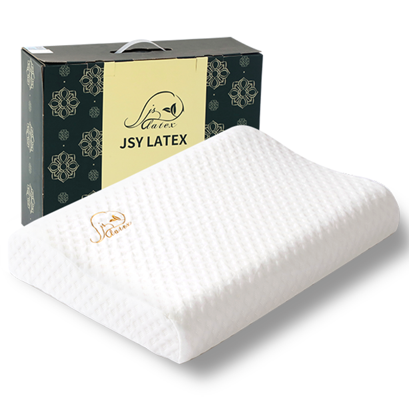 jsy泰国进口男女护颈椎乳胶枕头 JSYLATEX海外乳胶枕