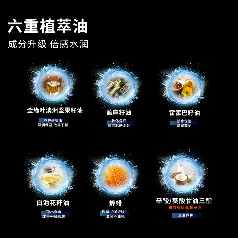 蓝系润唇膏男生男士保湿防干裂滋润 蓝系男士润唇膏