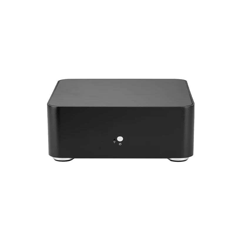 Лианда L80 полностью алюминиевый мини-слой корпус HTPC настольный Mini-ITX маленький корпус прямая продажа с фабрики кросс-борт