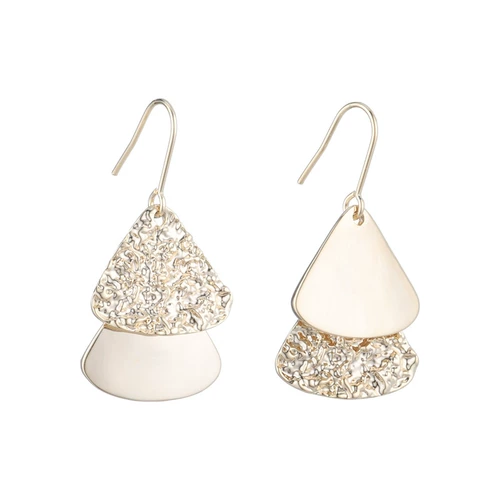 Серьги, изысканный стиль, 2021 года, простой и элегантный дизайн, европейский стиль