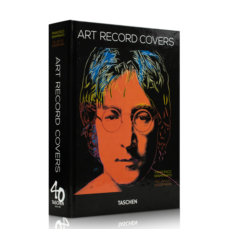 现货[TASCHEN 40th]Art Record Covers.40周年纪念版艺术唱片封面 450张艺术家创作的专辑封面设计 英文原版进口图书音乐书籍 - 图3