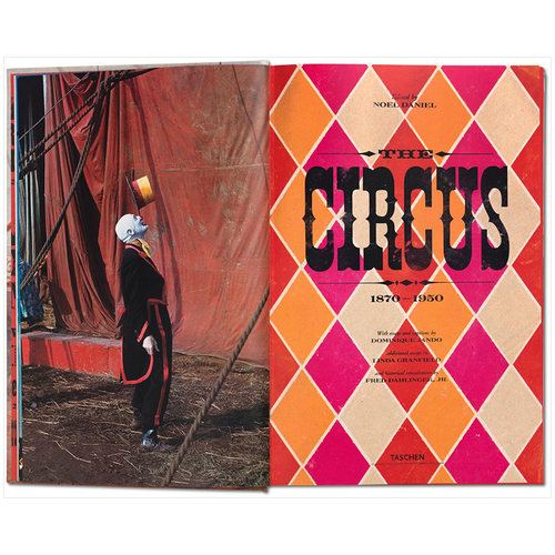 【现货】TASCHEN The Circus.1870s–1950s 马戏团1870年代至1950年代杂技特技小丑魔术动物表演历史文化摄影记录进口艺术画册包邮 - 图0