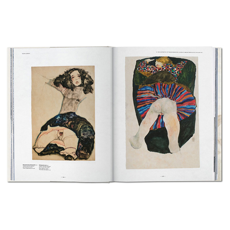 【现货】Egon Schiele: Complete Paintings 埃贡·席勒：完整画作1908-1918绘画艺术作品画集大开本原版书[TASCHEN]包邮 - 图2