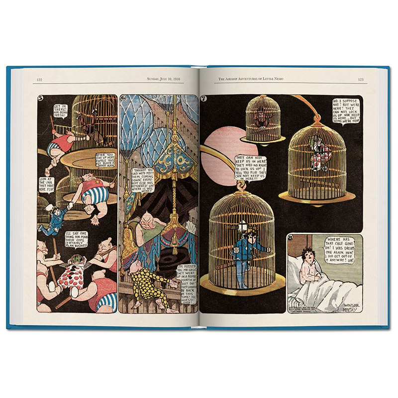 现货Winsor McCay: Little Nemo Airship 温莎.麦科伊:小尼莫飞艇 儿童故事绘本童书6-12岁进口图书[TASCHEN] - 图0