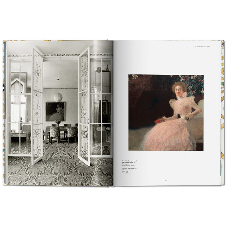 【现货】TASCHEN Gustav Klimt: Complete Paintings 古斯塔夫·克里姆特 绘画艺术书籍作品全集 进口原版图书包邮 - 图2