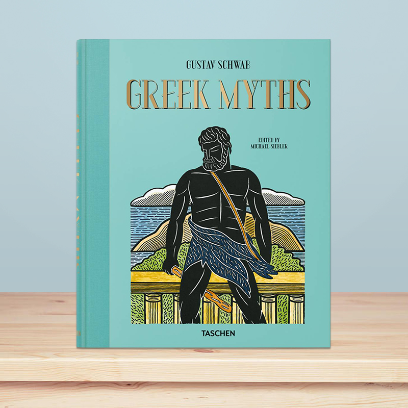 【现货】TASCHEN Greek Myths. Gustav Schwab塔森希腊神话故事插画版文学人文经典绘画画集画册英文原版艺术图册进口书籍正版图书 - 图0