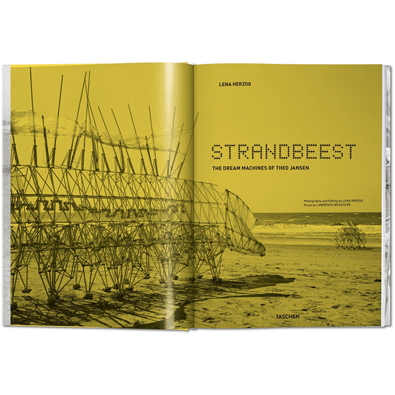 现货Strandbeest. The Dream Machines of Theo Jansen，沙滩怪兽：泰奥.杨森的梦想机器艺术创作作品原版图书 - 图0