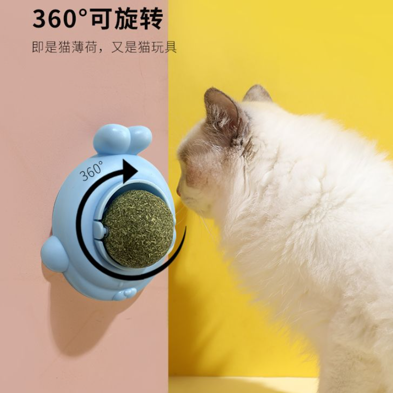 猫玩具逗猫棒薄荷球磨牙棒耐咬幼猫咪解闷神器 - 图1