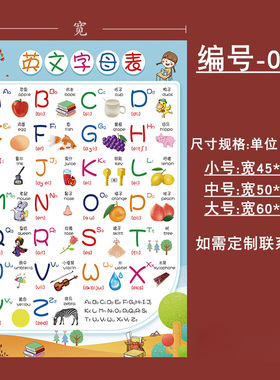 数学公式儿童益智墙贴画