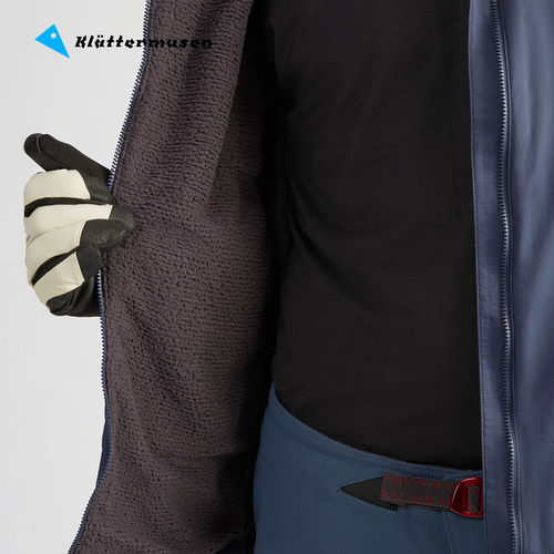 Klattermusen攀山鼠户外男款保暖软壳抓绒衣瓦力防风棉服10642M - 图3