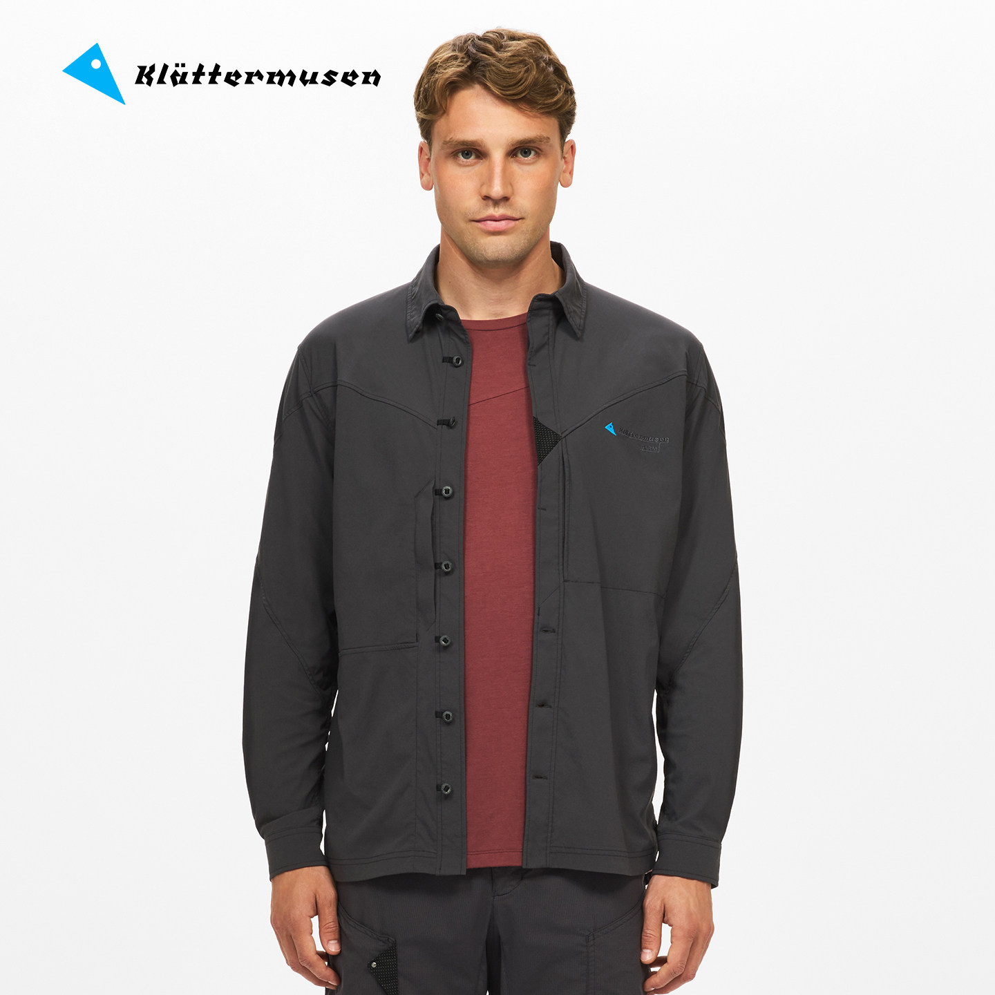 Klattermusen攀山鼠户外防晒防蚊速干长袖衬衫男地狱犬Garm 10171,淘宝优惠券,粉丝福利购,淘宝优惠卷