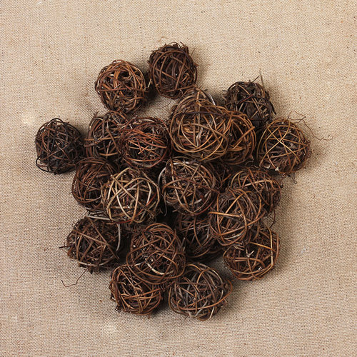 干树枝墙壁装饰干花树枝幼儿园手工diy材料森系麻绳松果木片环创 - 图2