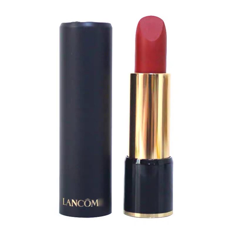 lancome兰蔻196胡萝卜色菁纯口红 时千寻唇膏/口红