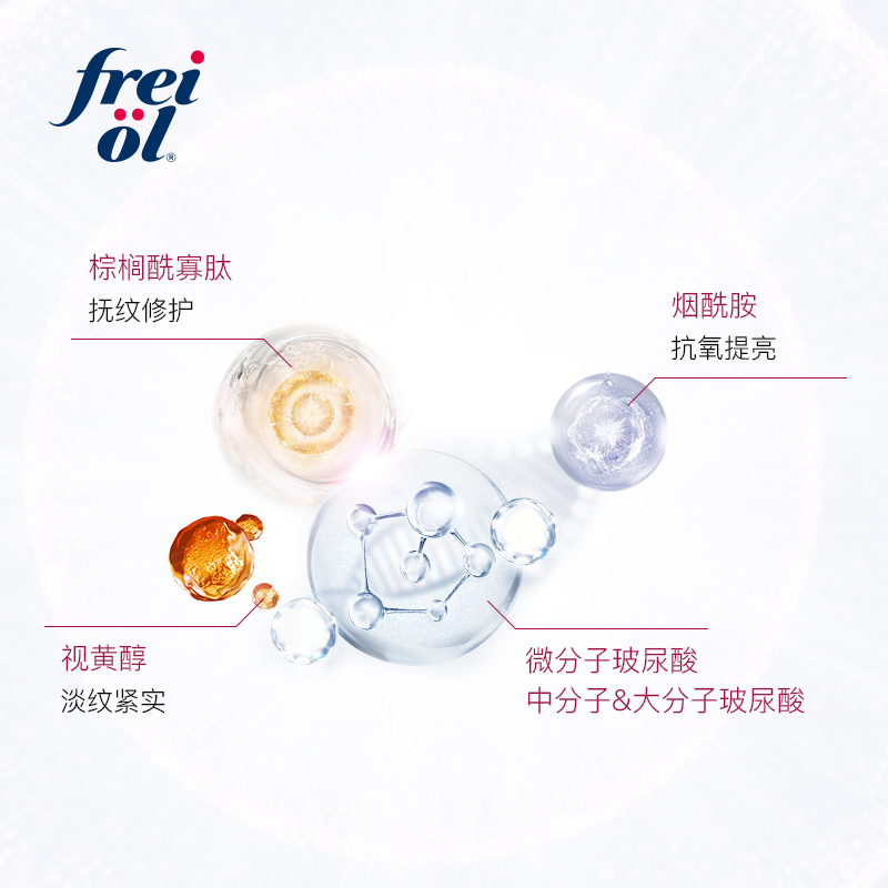 FREIOL海外旗舰店freiol福来抗衰老安瓶精华液抗氧化面部精华液修复提亮肤色补水女2