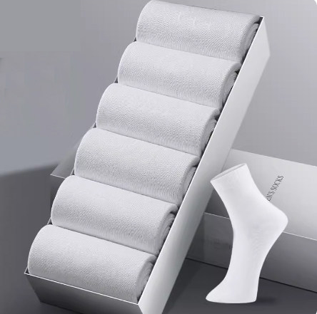 全棉袜子男士纯棉抗菌中筒袜春秋透气吸汗休闲商务男袜礼盒,淘宝优惠券,粉丝福利购,淘宝优惠卷