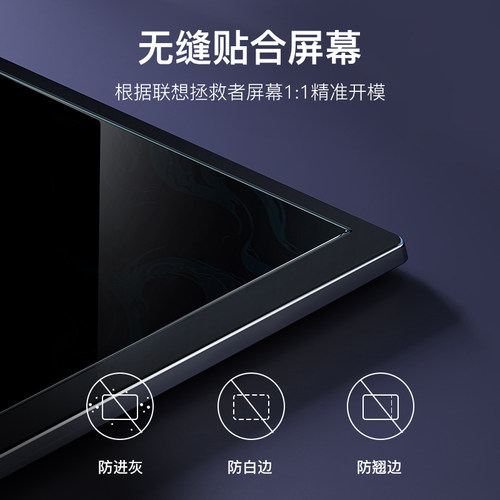 适用2023联想拯救者Y9000P防窥膜R9000P笔记本Y7000电脑R7000P屏幕Y9000K保护膜X贴R720全覆盖15.6寸GeekPro - 图3
