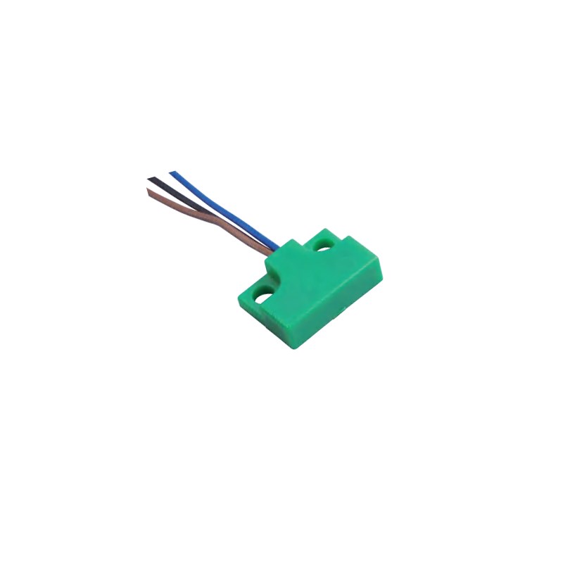 ZPS004原装磁性传感器接近开关绿色扁平型3线式磁敏感应数控机床 - 图1