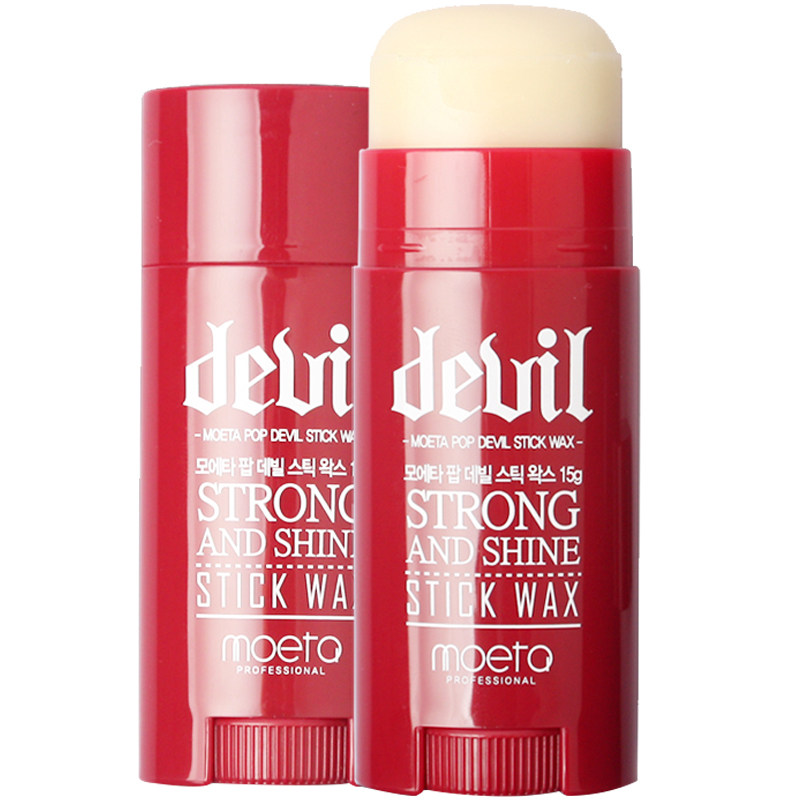 韩国定型天然不伤发大背头整理发胶 moeta头发造型