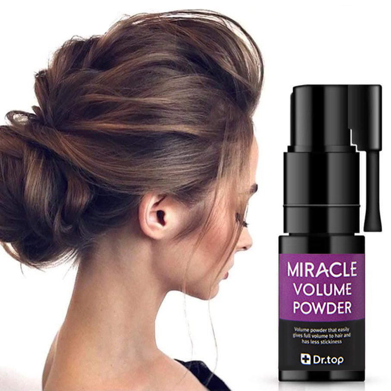 头发贴头皮蓬松定型发根吸油免洗粉 moeta头发造型