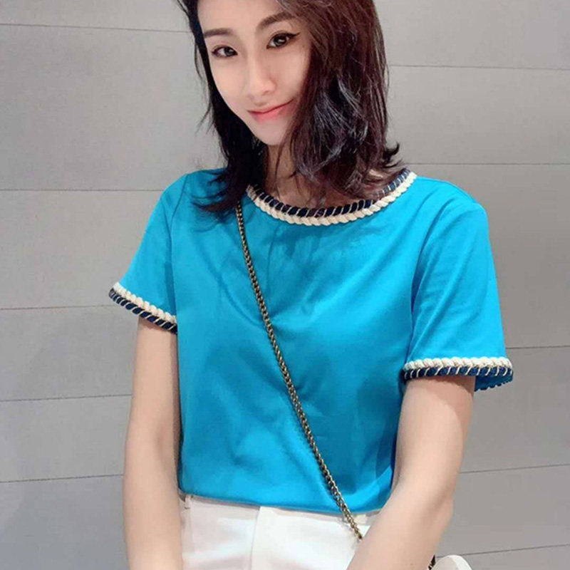  新颖阿玛施正T恤