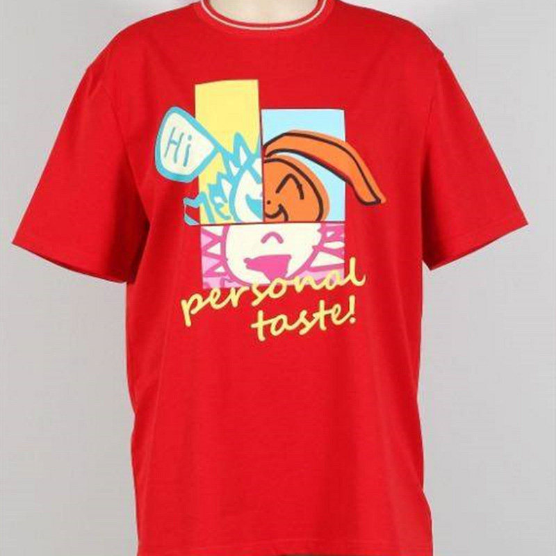  新颖阿玛施正T恤