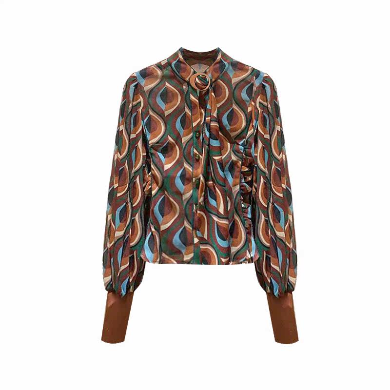 新阿玛施旗舰店官网2020秋季衬衫 新颖阿玛施正衬衫