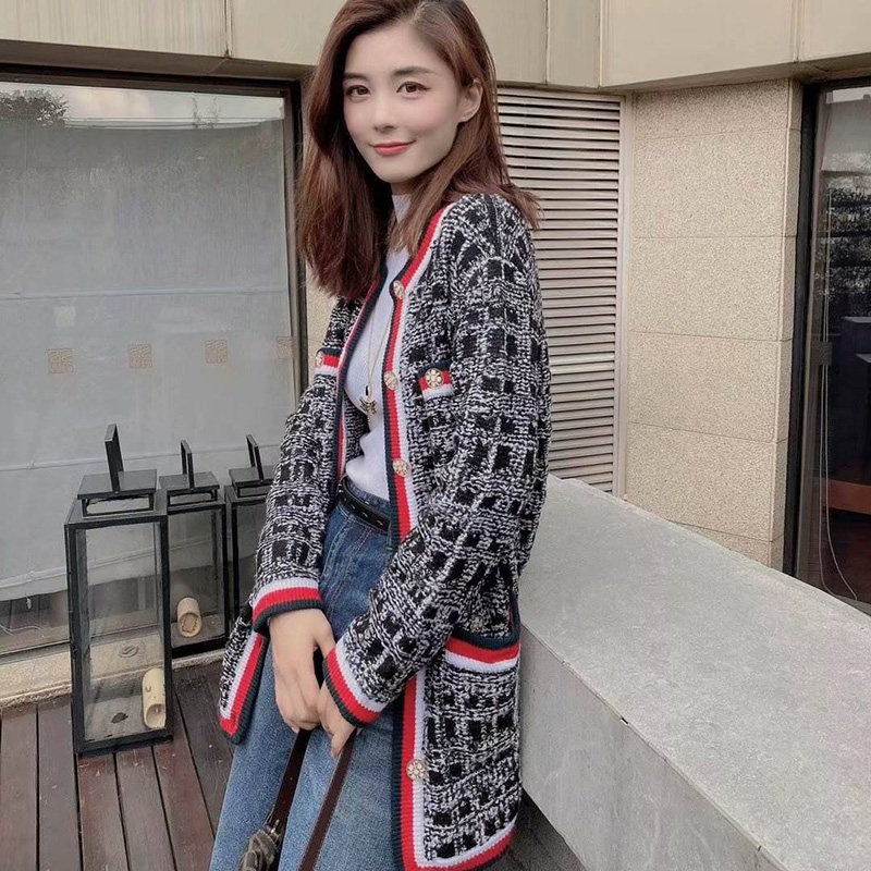 新阿玛施旗舰店官网2020秋冬针织衫 新颖阿玛施正毛呢外套