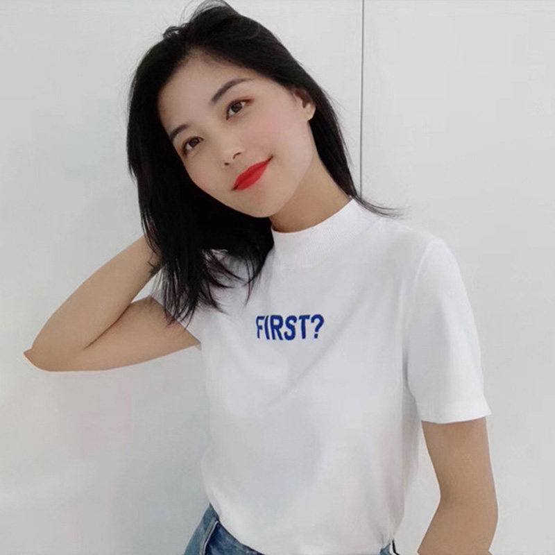 新颖阿玛施正旗舰店官网2020春新款 新颖阿玛施正T恤