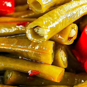 川南红油豇豆81g袋 麻辣海带丝四川萝卜干酸豆角榨菜香辣下饭咸菜