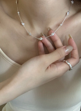 925银蛇骨链女ins风项链