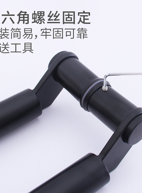 玻璃门拉手加厚304不锈钢电镀中砂加厚刀头型有框门推拉侧装把手