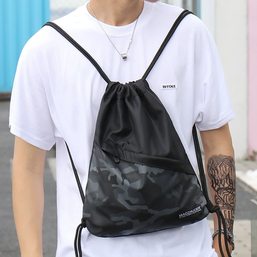 Спортивная простая сумка для учебы подходит для мужчин и женщин, рюкзак