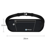 Дорожная спортивная поясная сумка подходит для мужчин и женщин, наклейки для спортзала, водонепроницаемое ультратонкее снаряжение, невидимый маленький ремень, для бега